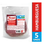 Hamburguesa Zenu x3.000 g
