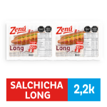 Salchicha Long Zenu x2.200g