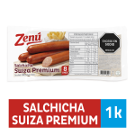 Salchicha Suiza Premium Zenu x1.000g