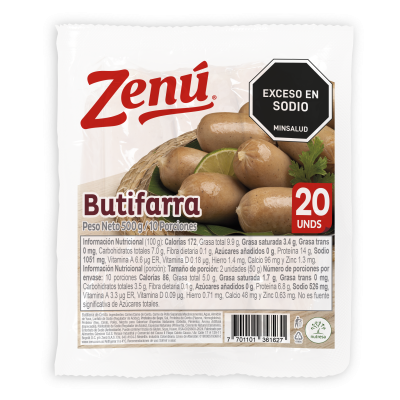 Butifarra Zenu x 1.500g