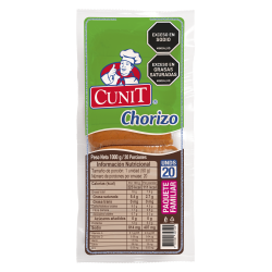 Chorizo Cunit x 1000g