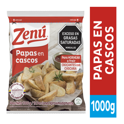Papas en cascos Zenu x1 kg
