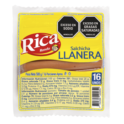 Salchicha Llanera Rica
